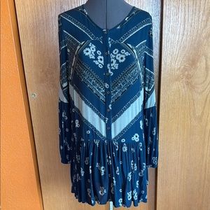 Free People Button-Down Dress